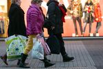 These people are shopping but many others are not.