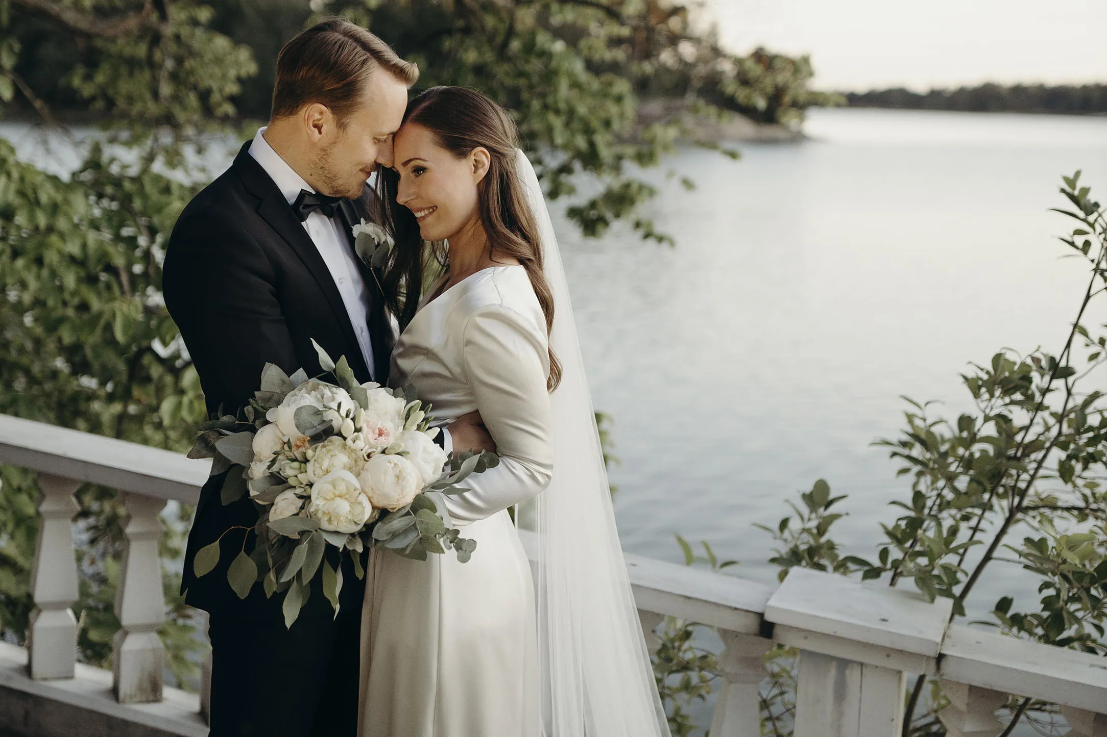 Sanna Marin and Markus Raikkonen