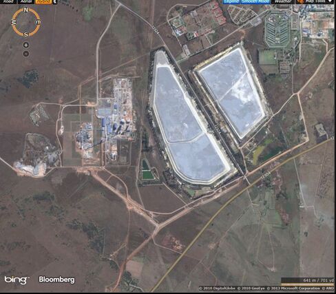 Map: Gold Fields’ South Deep gold mine west of Johannesburg