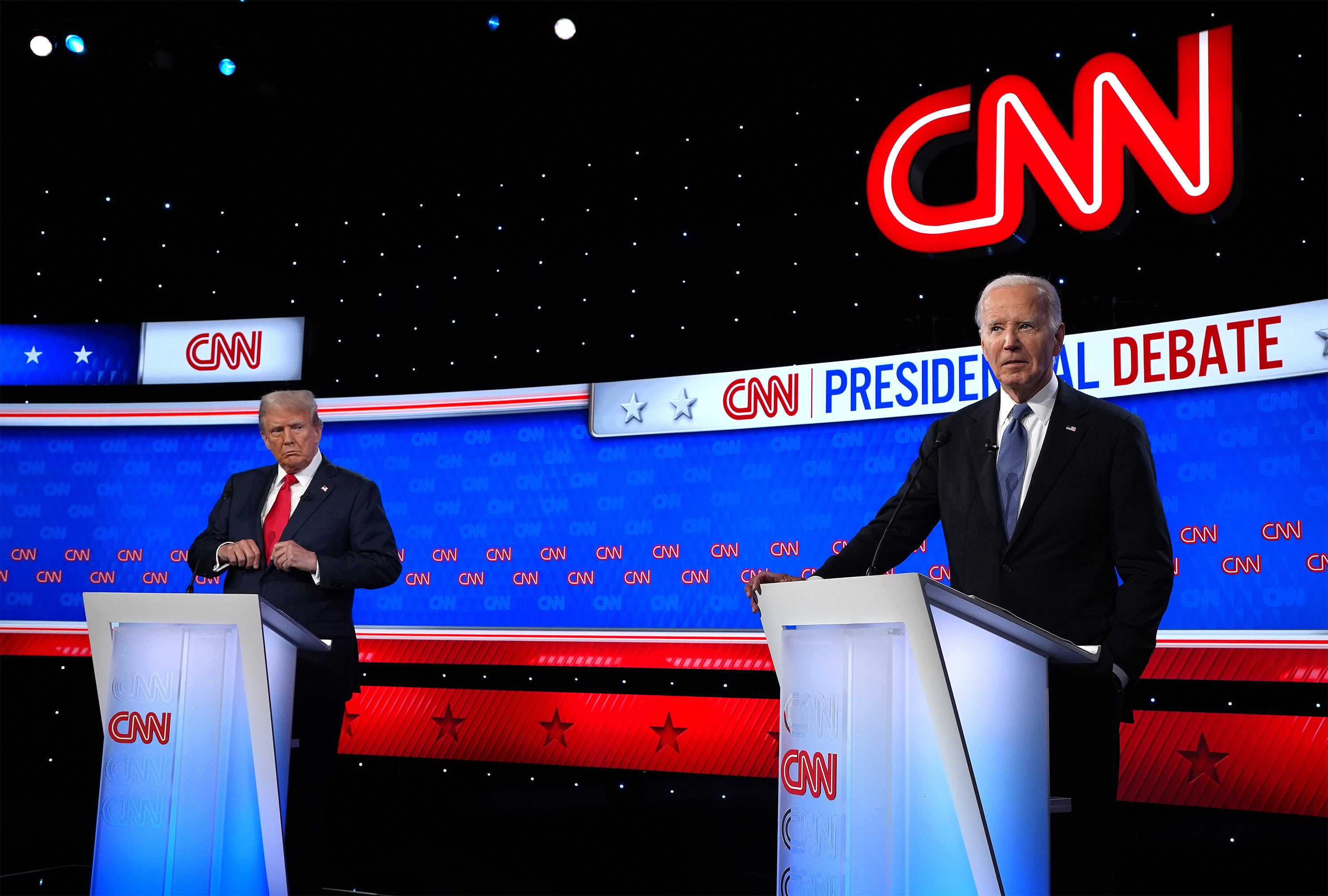 Donald Trump et Joe Biden participent au premier débat présidentiel