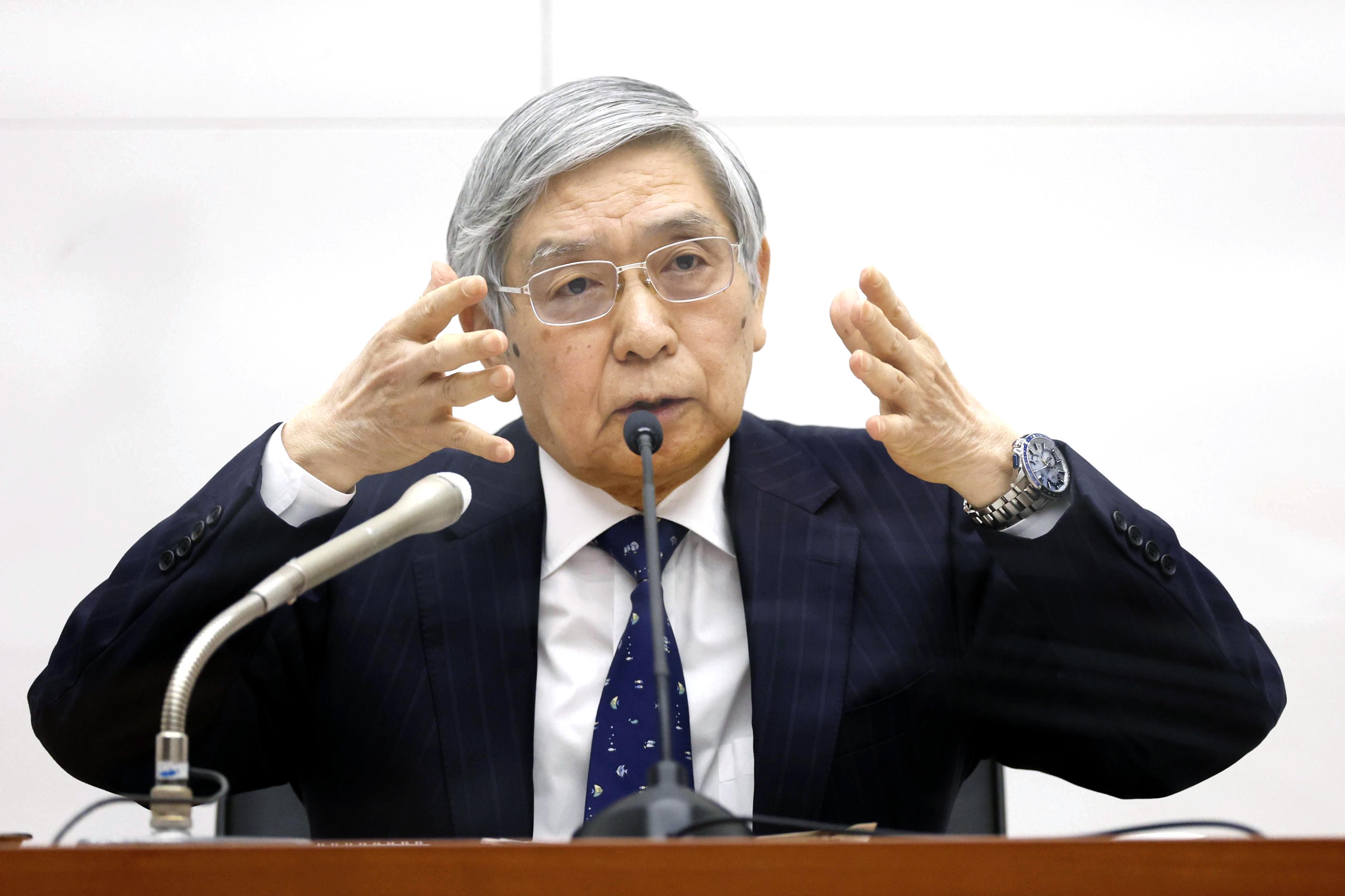 賃金 物価上昇が２ 達成に不可欠 緩和で後押し 黒田日銀総裁 Bloomberg