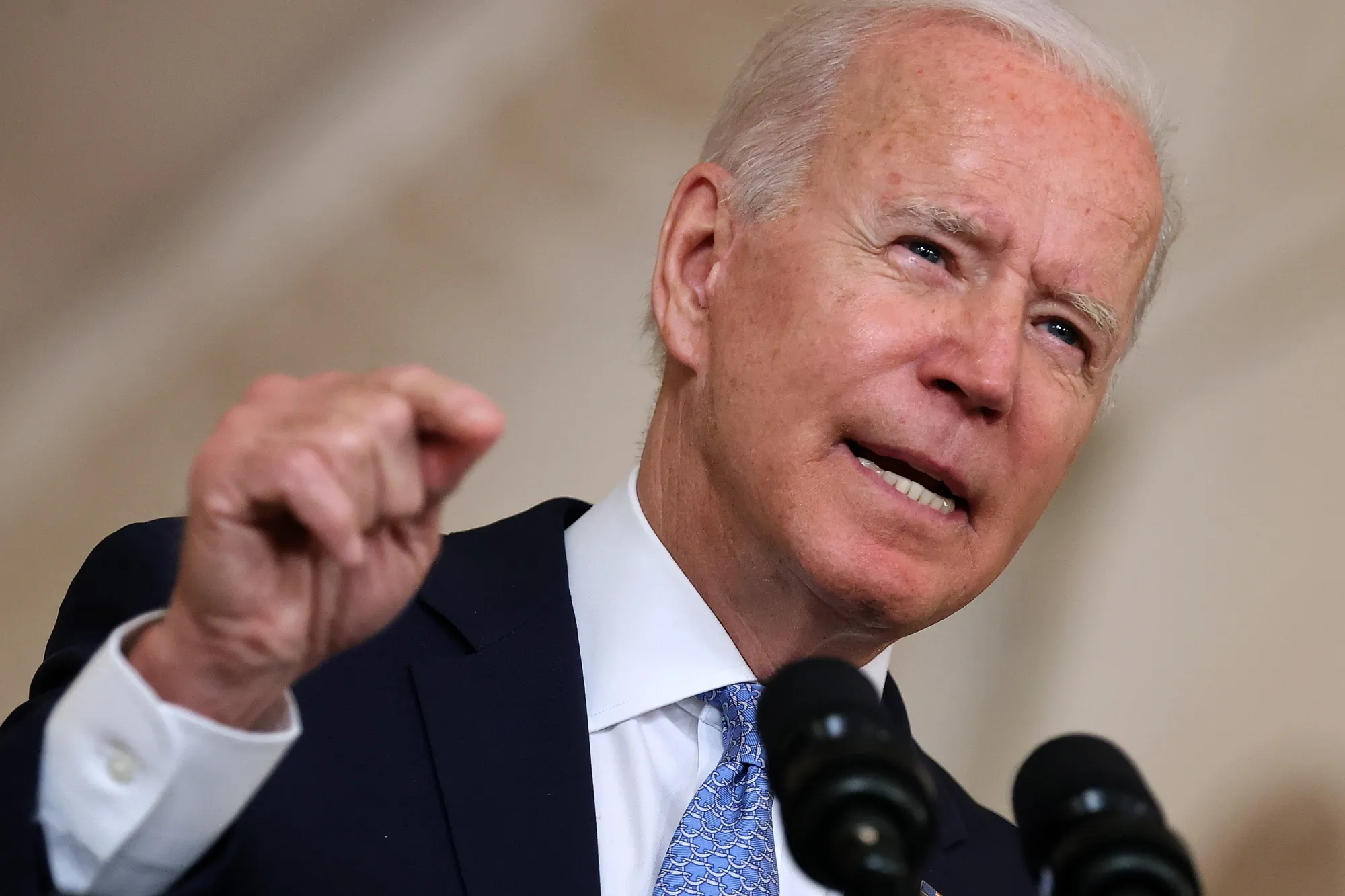 Biden didn’t give an inch in his post-withdrawal speech.