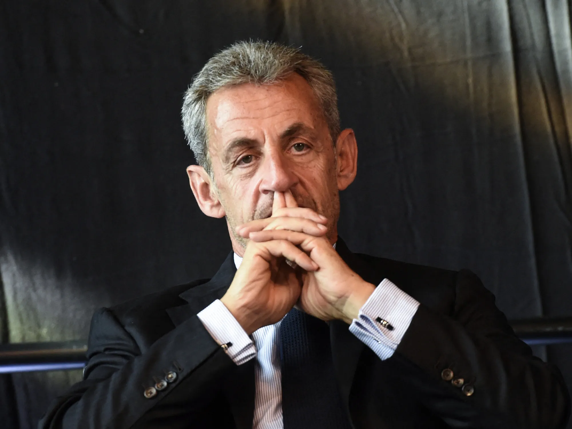 Nicolas Sarkozy on Sept. 22.