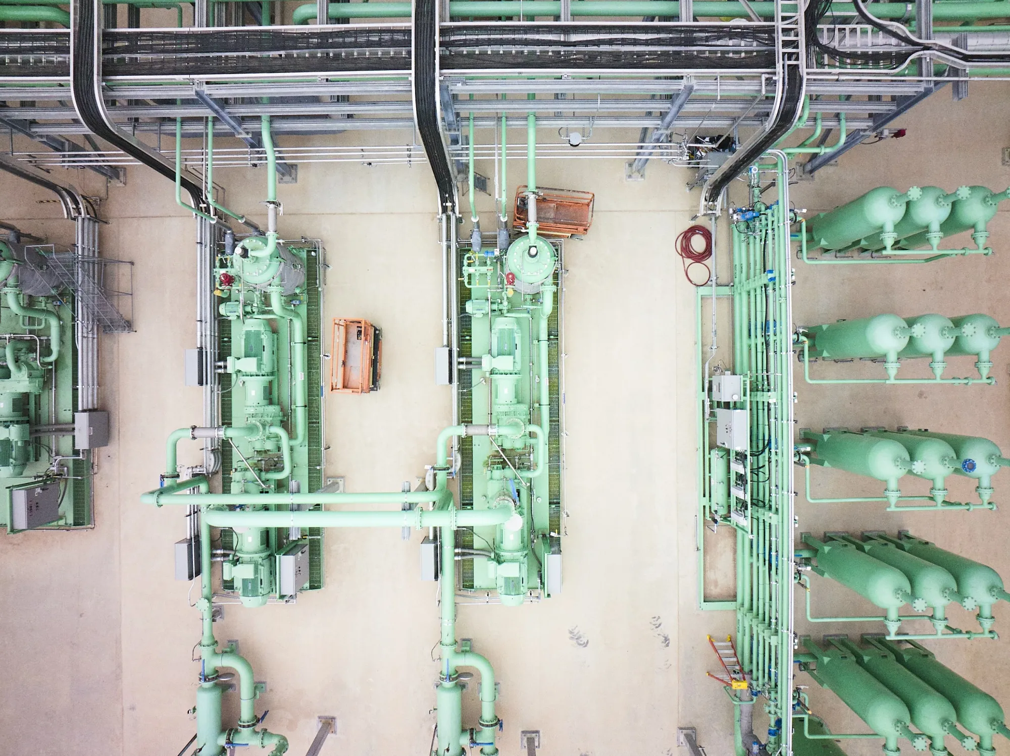 BP's Archaea Energy's renewable natural gas plant operates at a landfill in Medora, Ind.