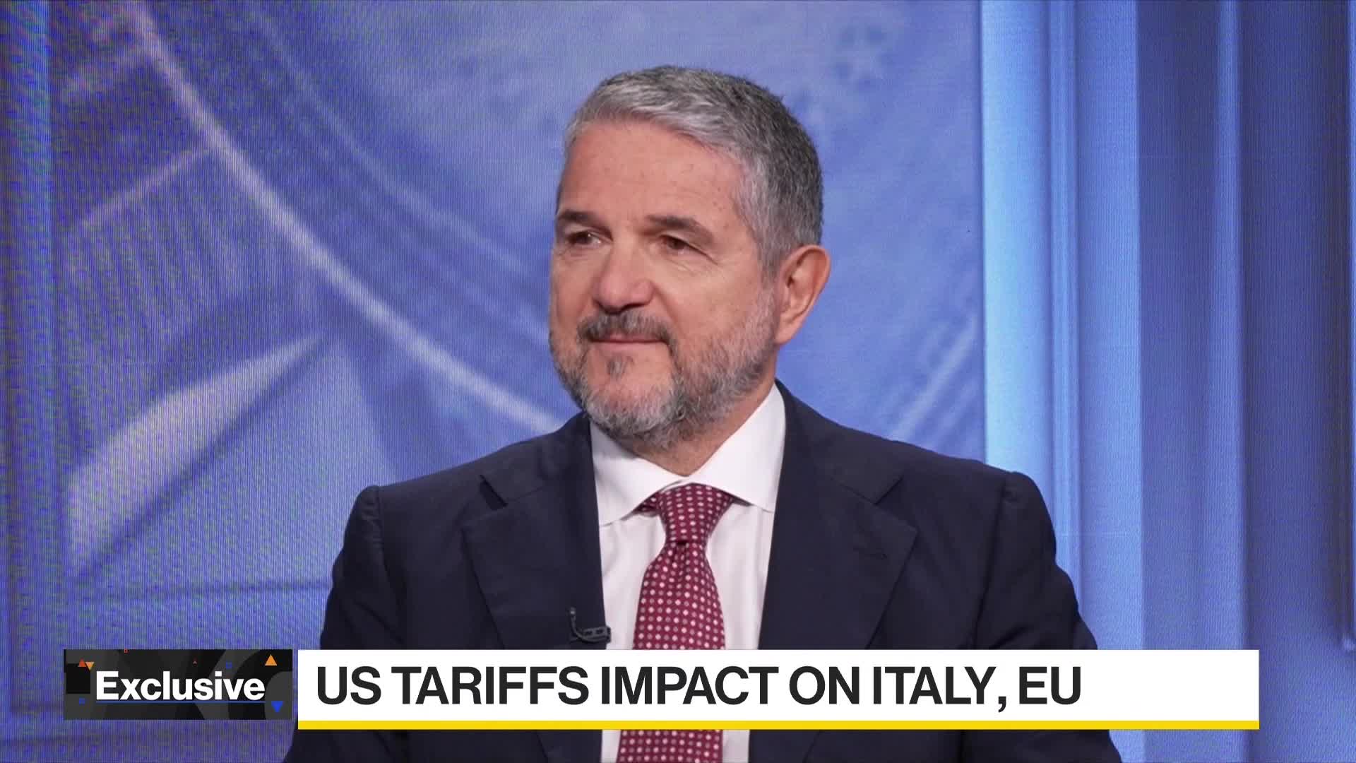 Italy's Valentini On Trade War Impact on Italy, EU