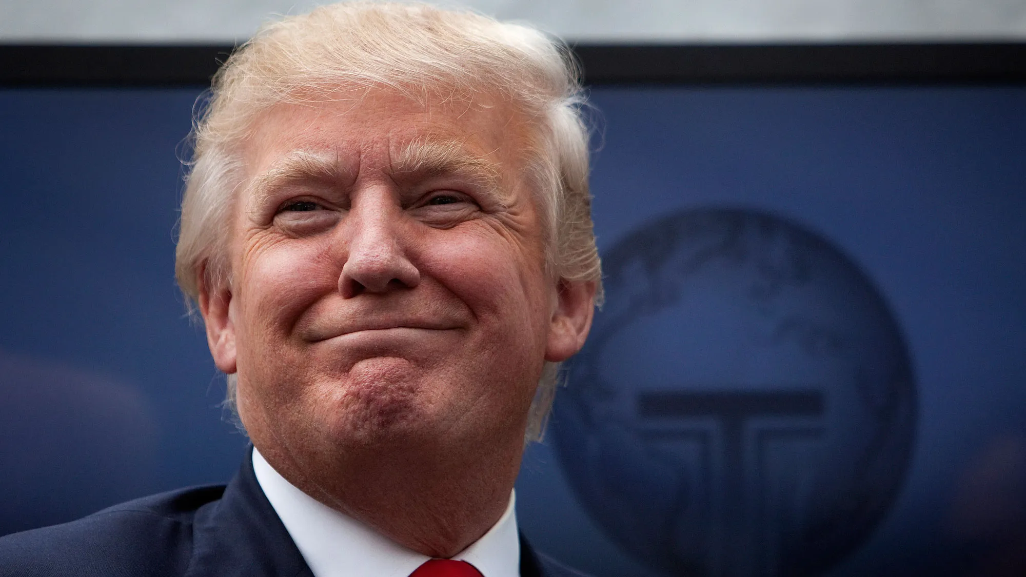 Donald Trump is pictured while announcing a new hotel and condo tower in Vancouver, British Columbia, Canada, on Monday, June 19, 2013.
