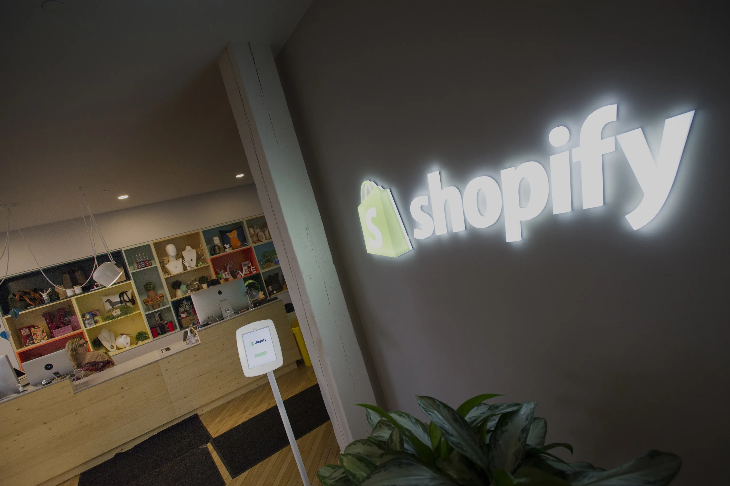 Shopify Inc. Headquarters As Company's Third-Quarter Sales Beat Estimates