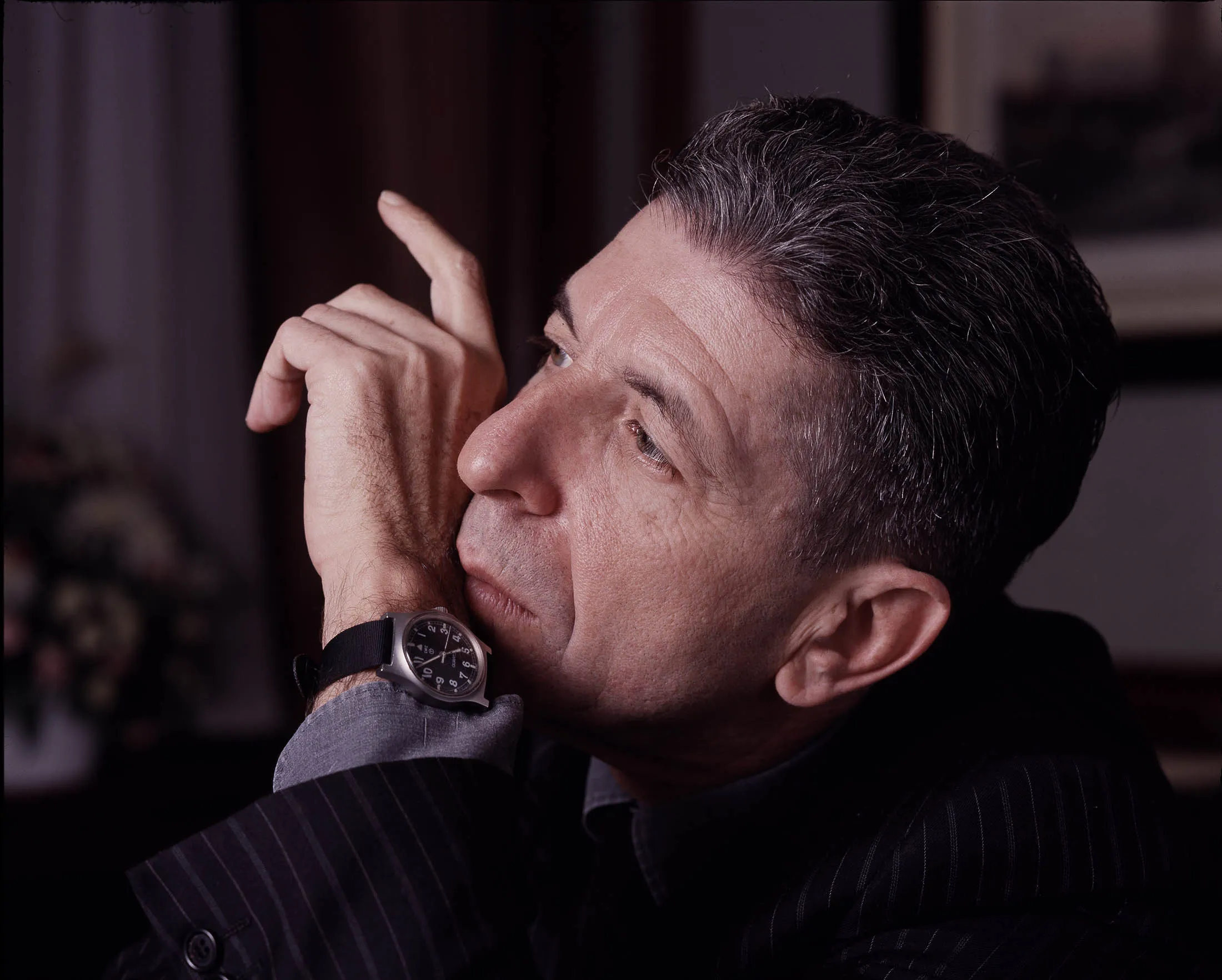 Leonard Cohen.

