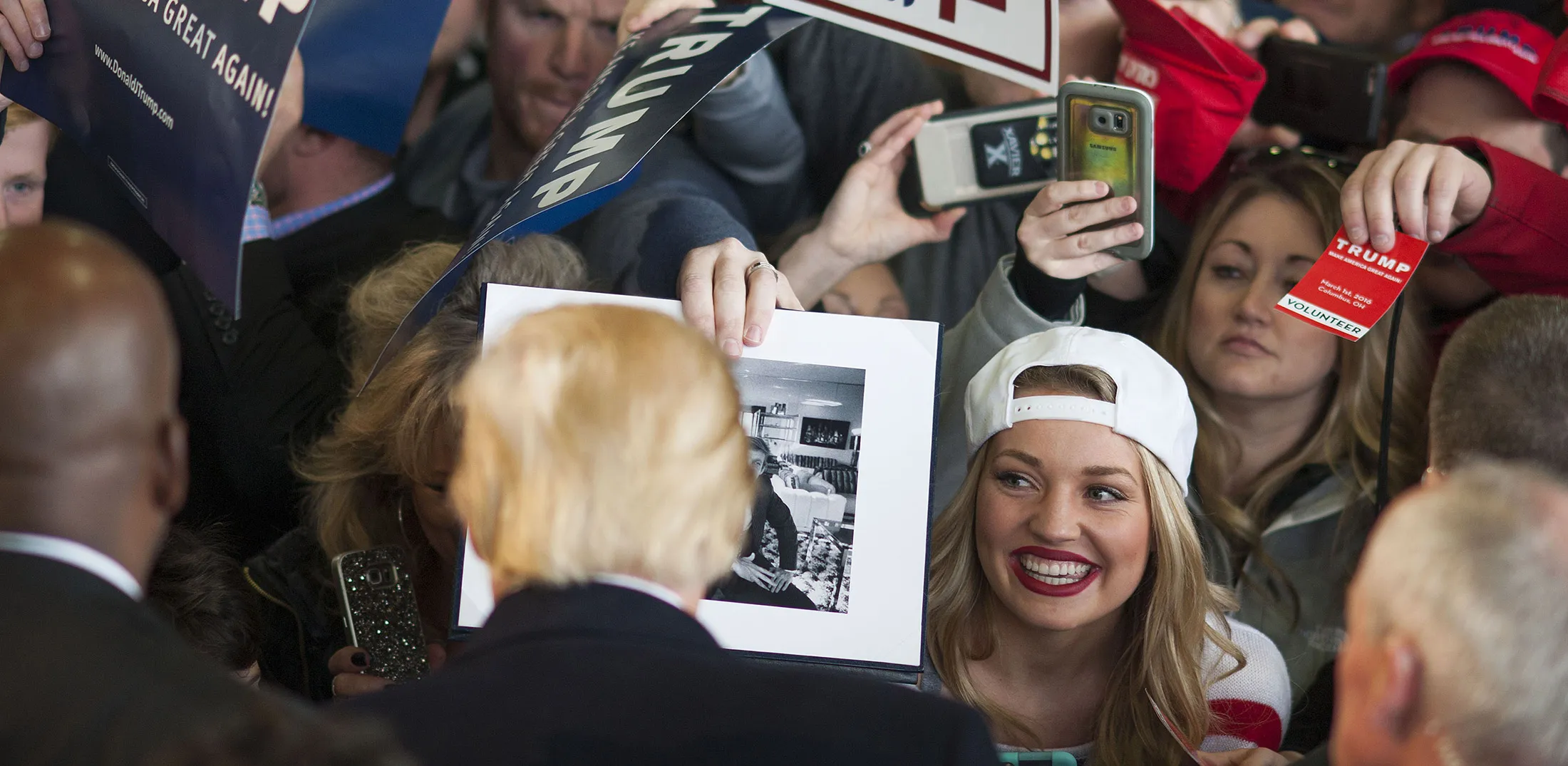Presidential Candidate Donald Trump Holds Super Tuesday Rally
