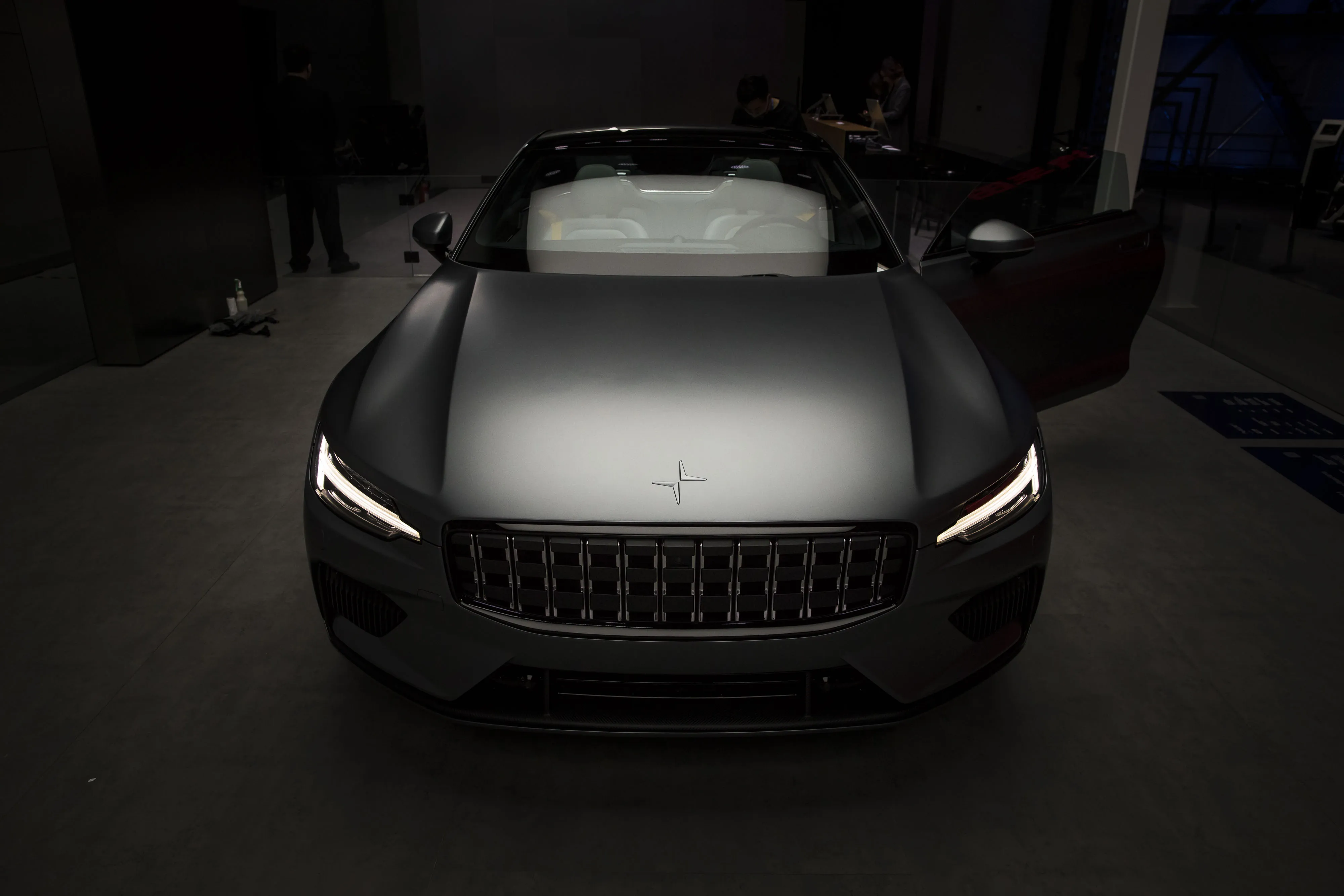 A Volvo AB Polestar 1 electric vehicle.