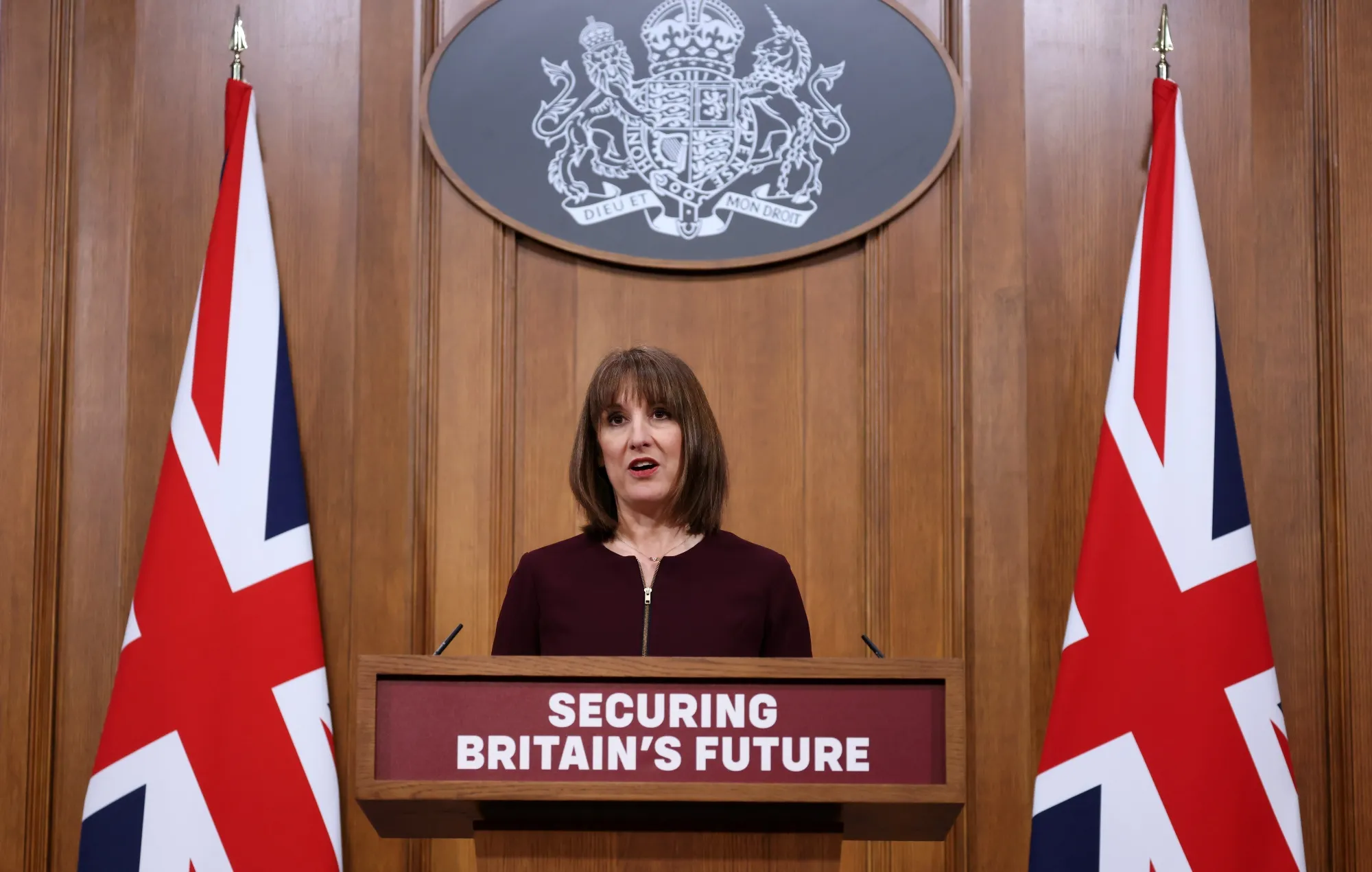 UK Chancellor Rachel Reeves&nbsp;