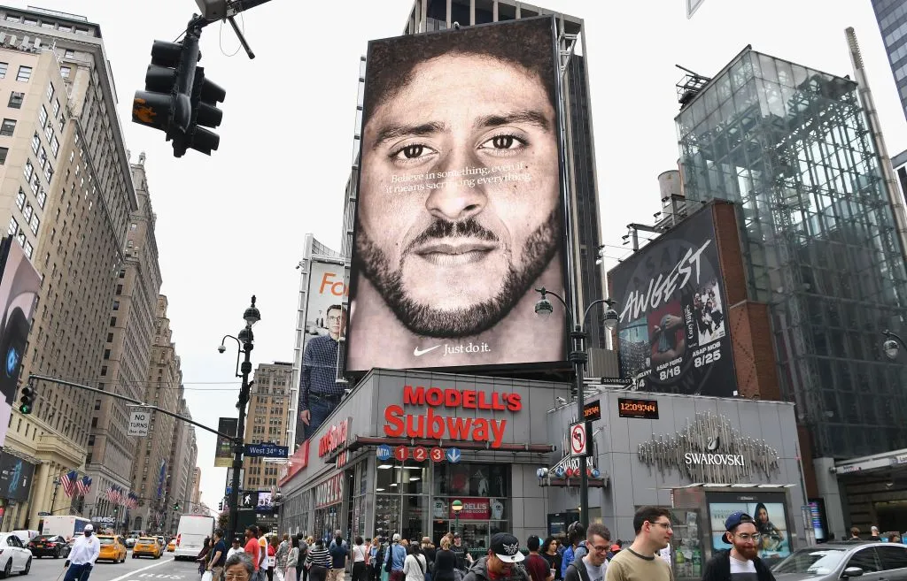 Projecting soft power in Manhattan.