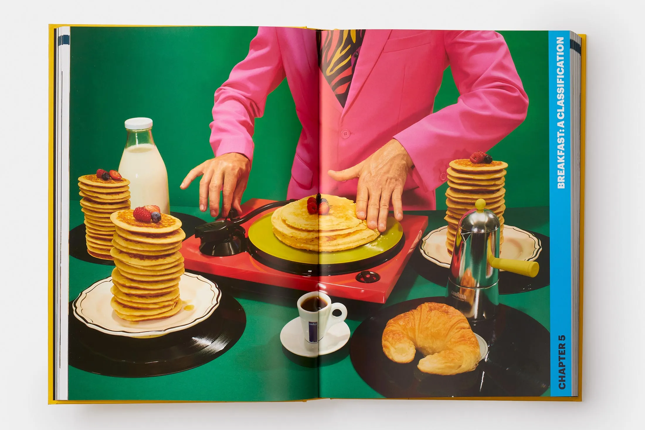 A spread from Italian Breakfast (Phaidon, $125).