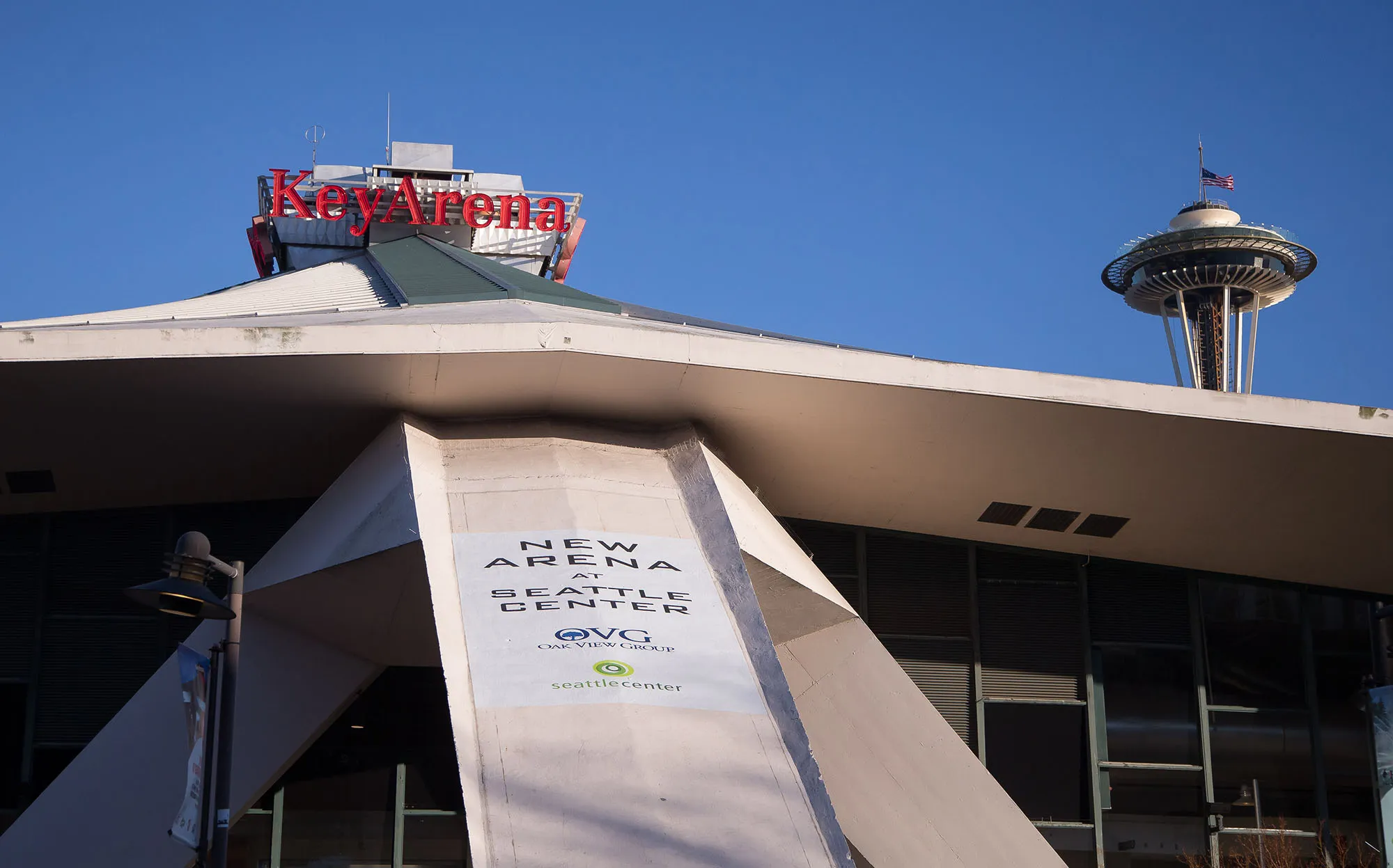 The KeyArena in Seattle.