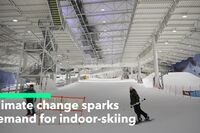 As Warm Winter Leaves Ski Slopes Bare, France Promises Aid