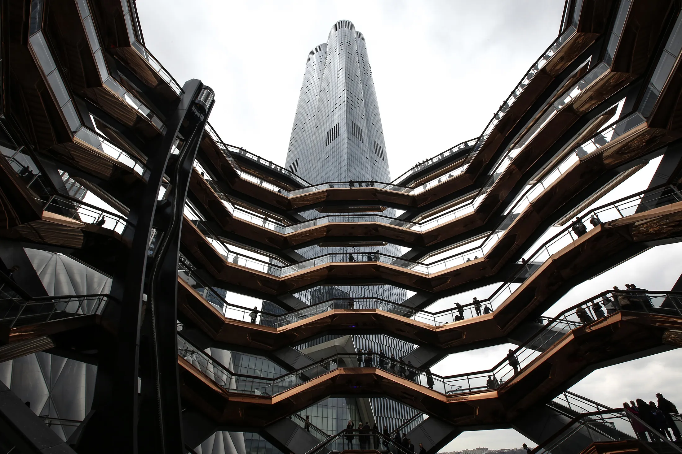 New Hudson Yards Neighborhood Officially Opens In Manhattan