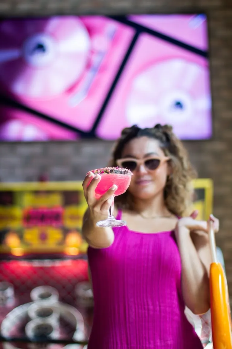 A “Broken Heart” cocktail at Recreation Bar