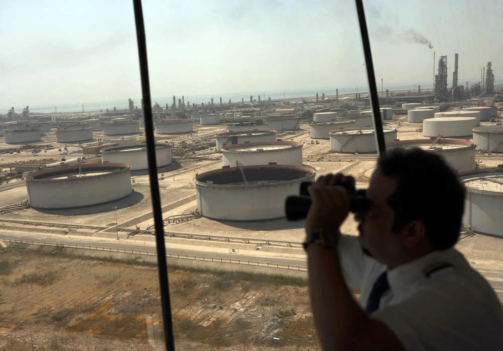 Saudi Aramco's Ras Tanura oil refinery and terminal in 2018.