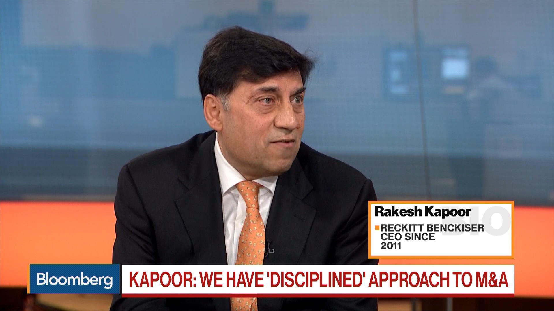 Watch Reckitt Benckiser CEO Says 2018 Will Be Better Than 2017 - Bloomberg