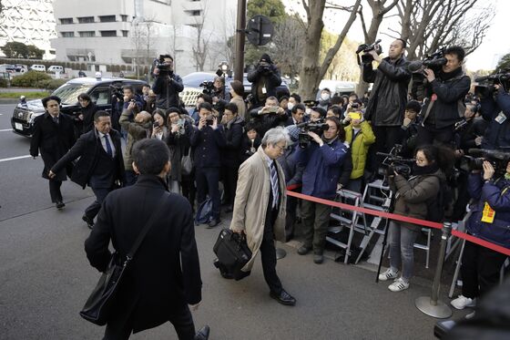 Gaunt and Graying Ghosn Fights His Corner in Court Hearing