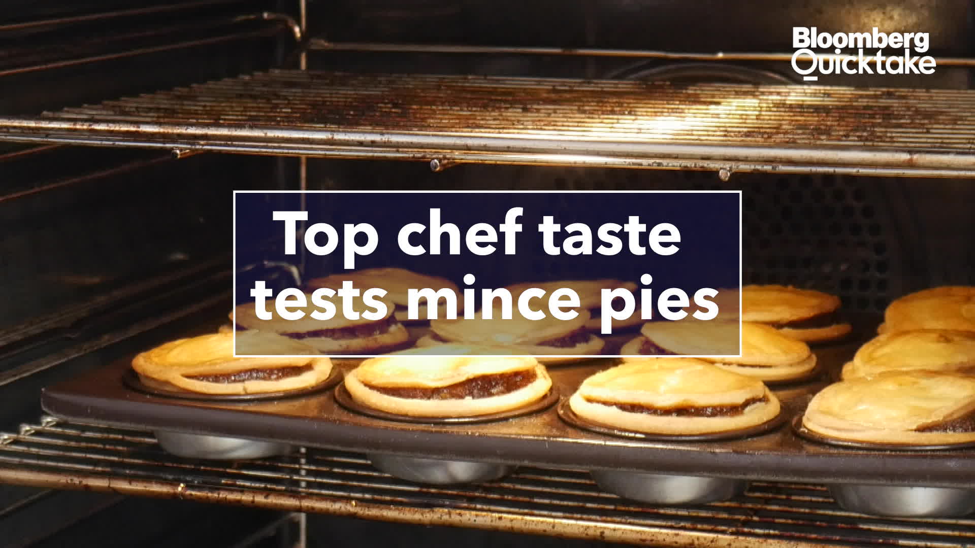 Watch Top chef taste tests mince pies Bloomberg