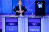 "Jeopardy!" contestant Ken Jennings with IBM computer Watson