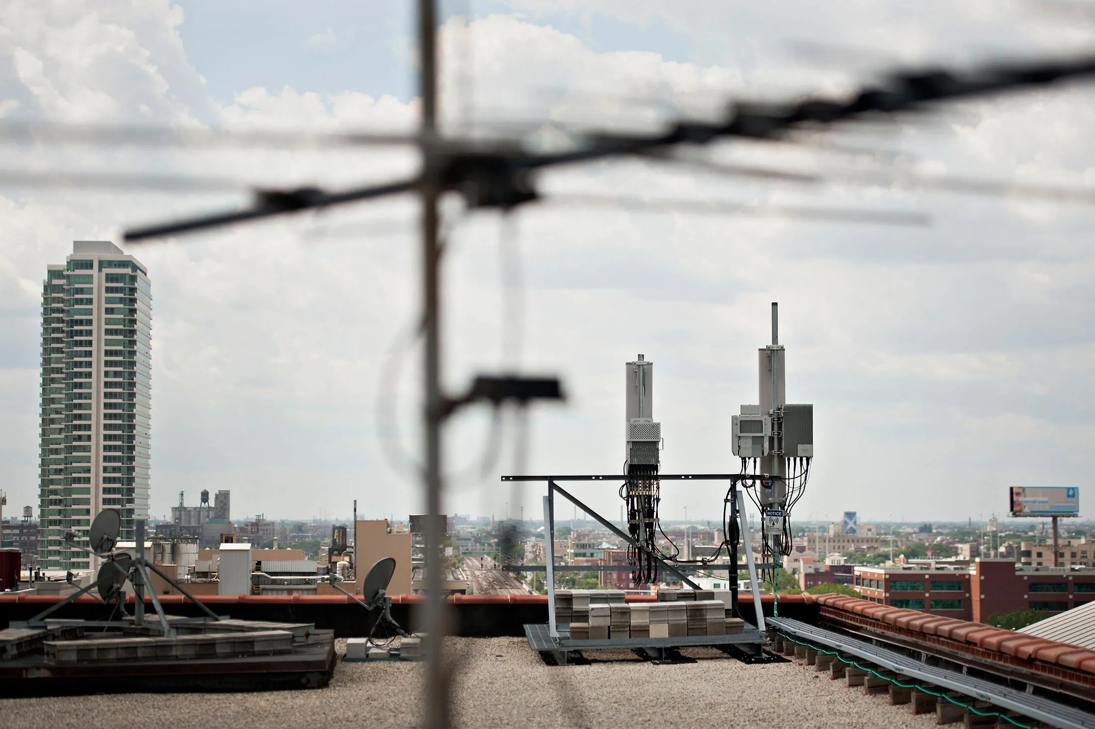 A Sprint Cell Tower Site After First Quarterly Profit In Six Years