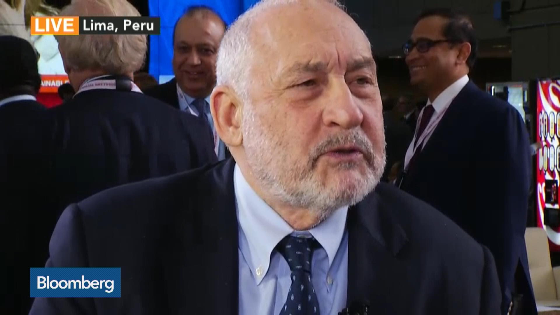 Watch Stiglitz Global Economy Looking at Significant Slowdown Bloomberg