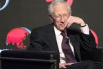 Stanley Fischer at the Asia-Global Dialogue conference in Hong Kong, on Dec. 5