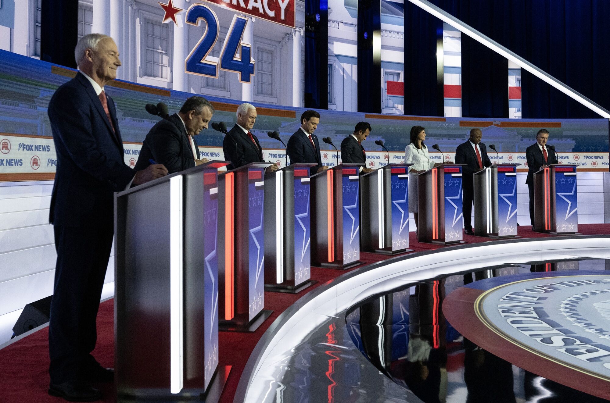 Republican 2024 Candidates Spend $158M on Ads in Pace Nearing Record ...