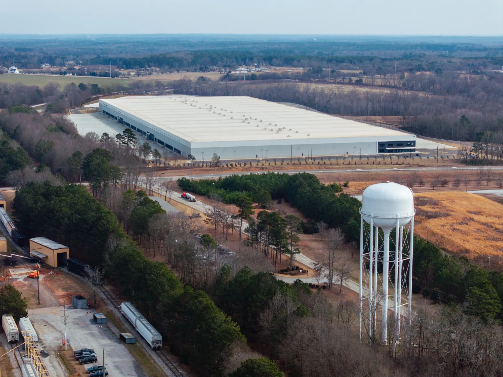 This industrial warehouse could soon become a prison for thousands.