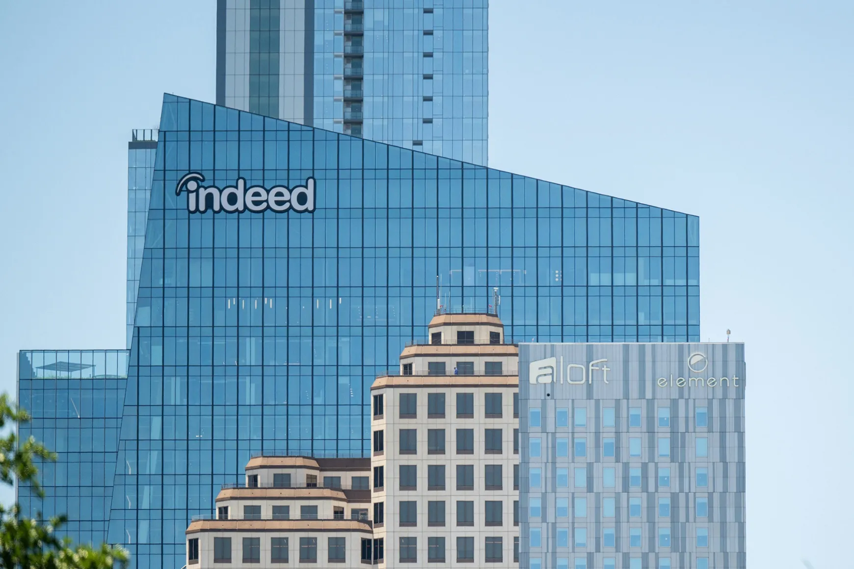 The Indeed Tower&nbsp;in Austin, Texas.&nbsp;