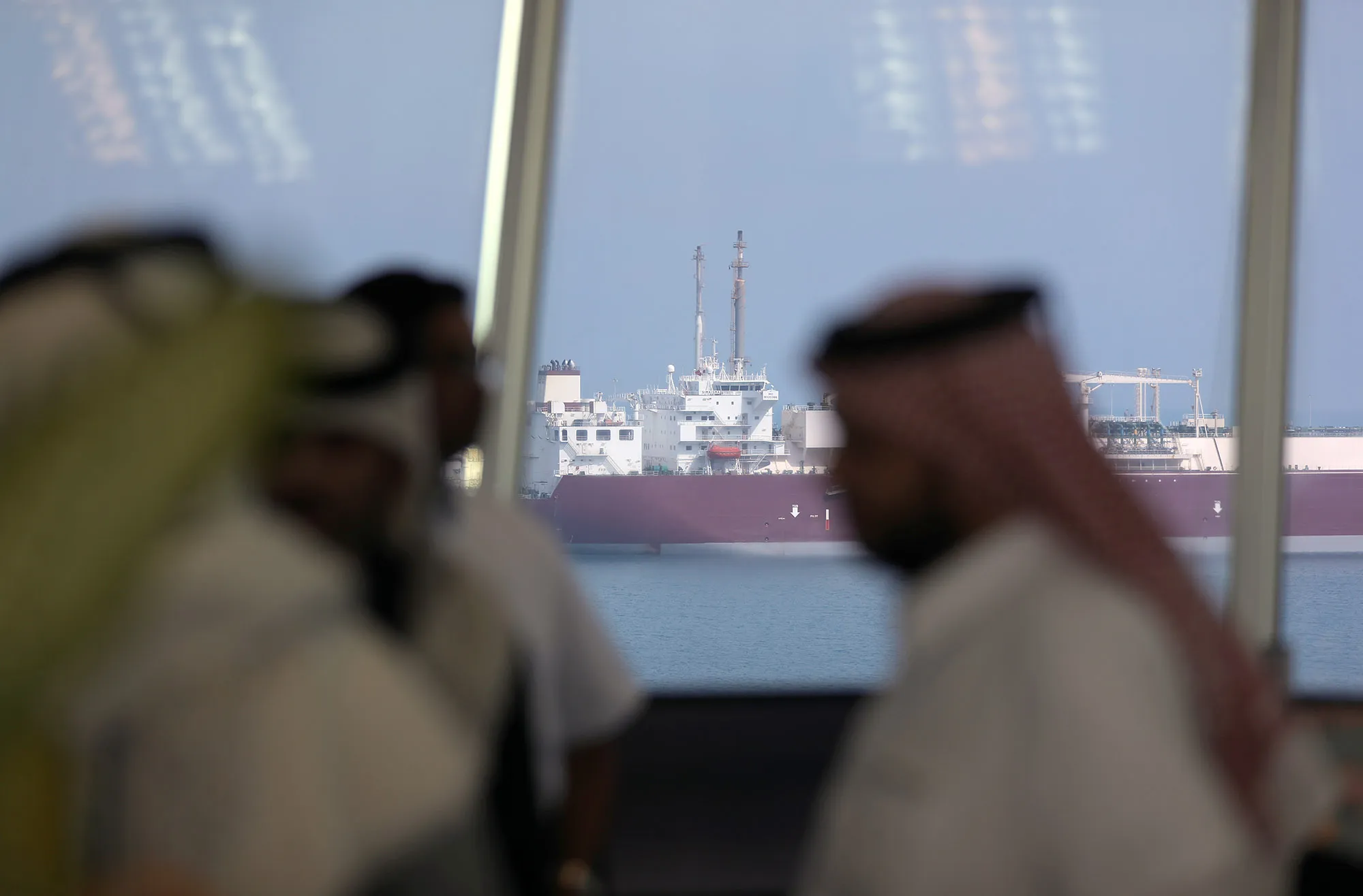 The Ras Laffan Industrial City, Qatar's principal site for production of liquefied natural gas, north of&nbsp;Doha.&nbsp;