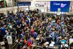 Traders On The Floor Of The Cboe Global Markets Exchange