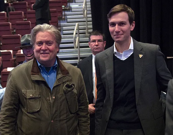 In happier times.
