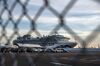 The Diamond Princess cruise ship docked at Daikoku Pierin Yokohama, on Feb. 7.