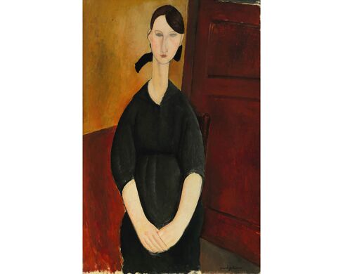 Amedeo Modigliani, Portrait de Paulette Jourdain, circa 1919