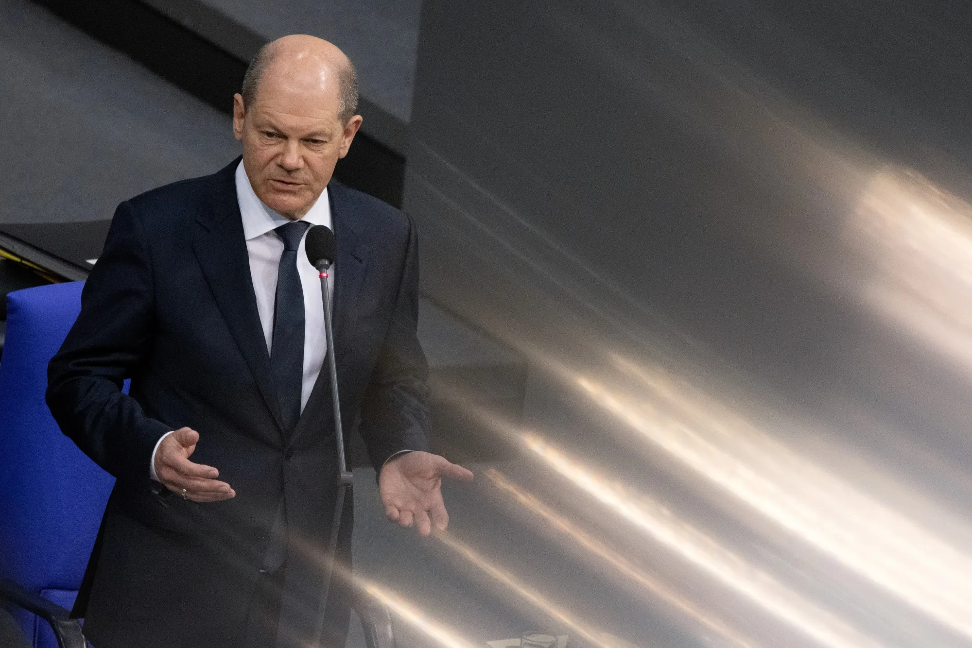 German Chancellor Olaf Scholz