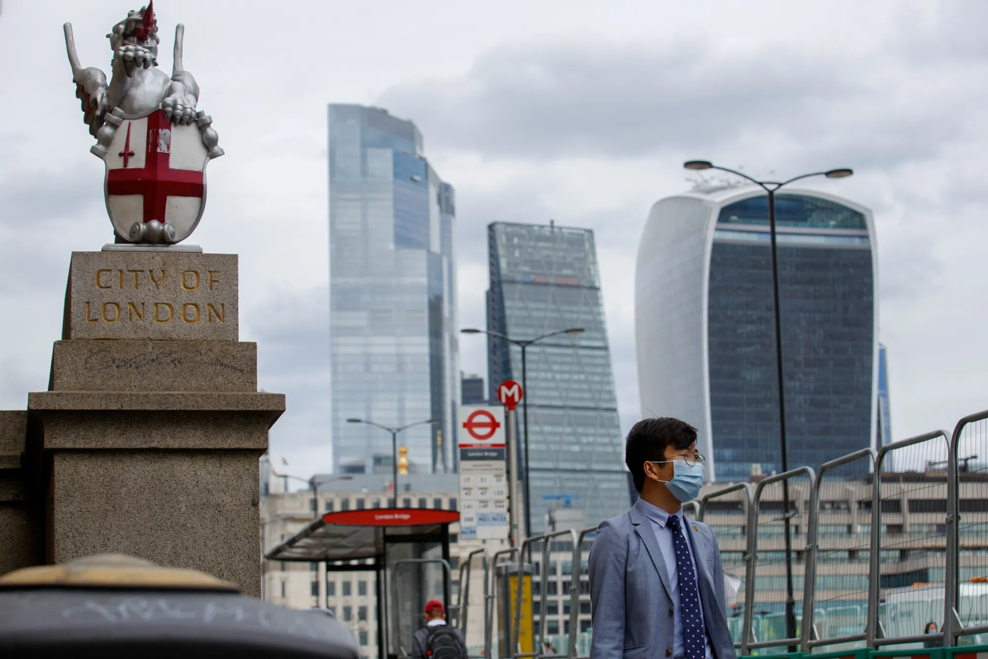 Lonely in the City of London.