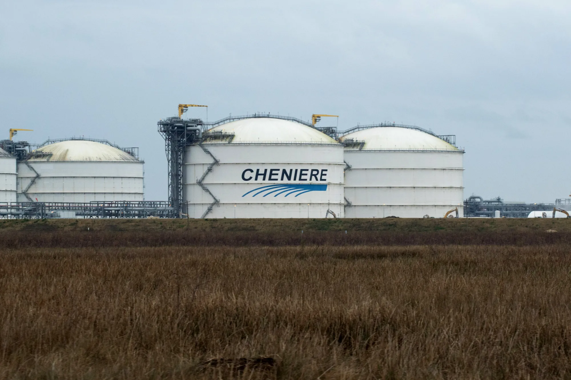 Cheniere Energy Inc.'s Liquified Natural gas (LNG) Terminal As The U.S. Prepares For First Shale Exports
