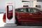A Tesla Inc. Supercharging Station