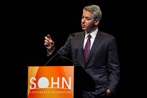 Bill Ackman, founder of Pershing Square Capital Management, at the 2014 Sohn Investment Conference in New York.