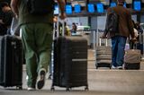 Travelers At San Francisco International Airport Ahead Of Memorial Day Weekend