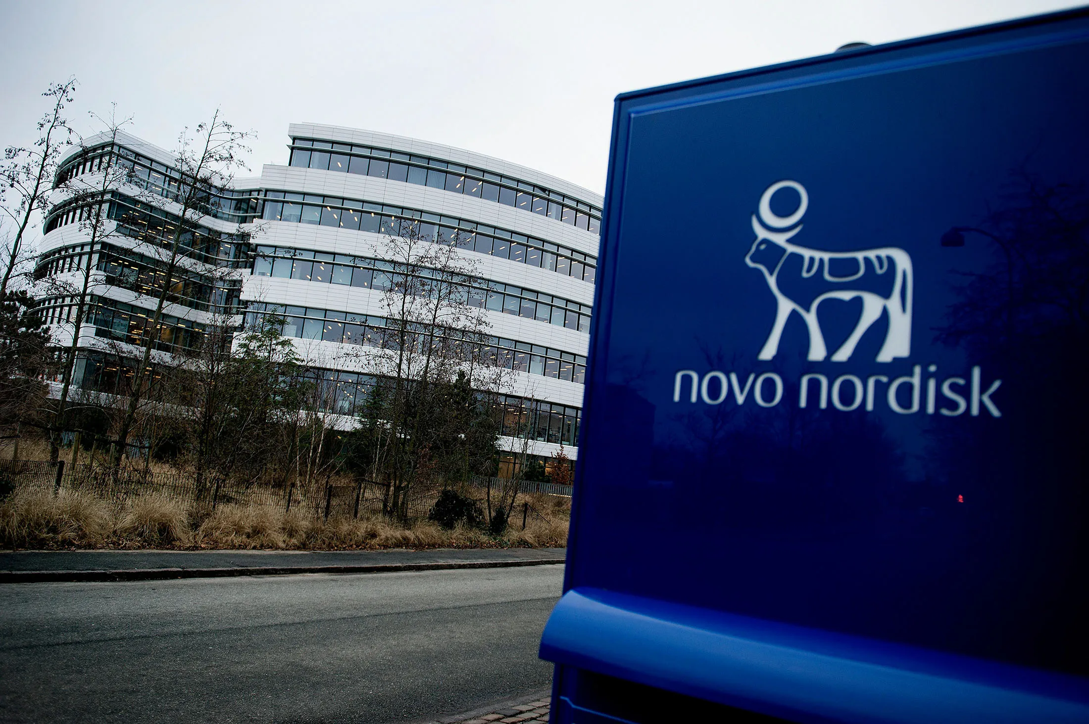 The Novo Nordisk&nbsp;headquarters in Bagsvaerd outside of Copenhagen.