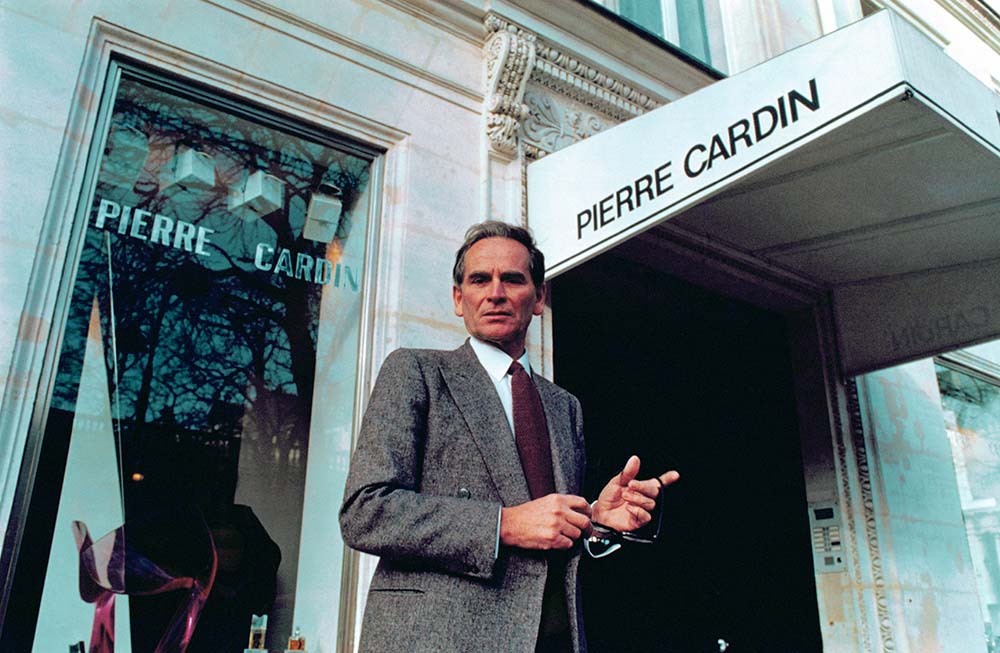 Pierre Cardin turns Communist Party HQ blue for Paris Fashion Week – FBC  News