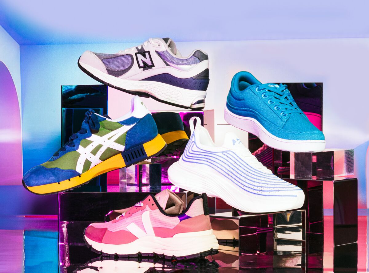 Colorful Athletic Sneakers Are Newest Addition to Serious Office ...