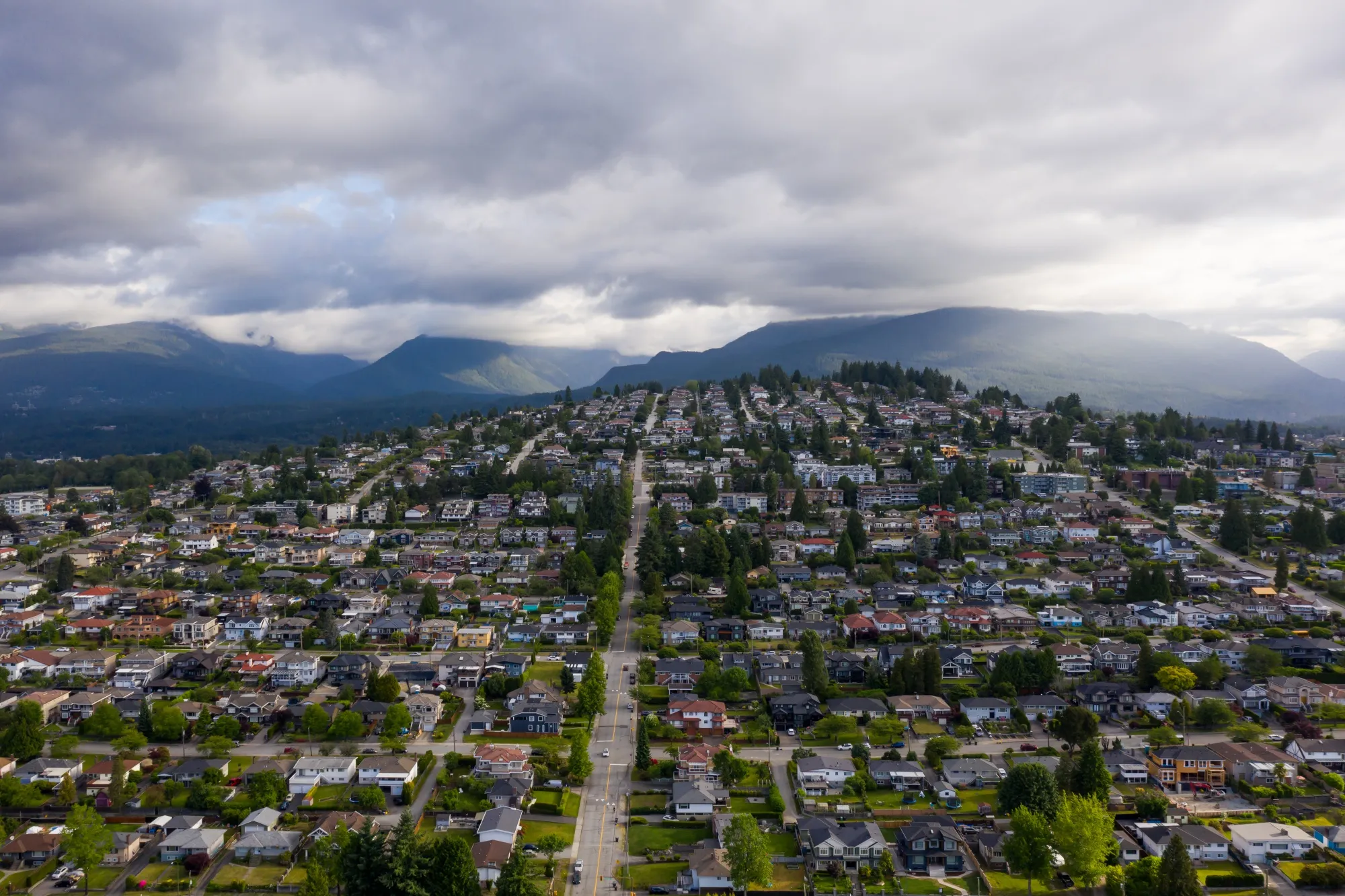 Views Of Burnaby As Housing Starts Figures Are Released
