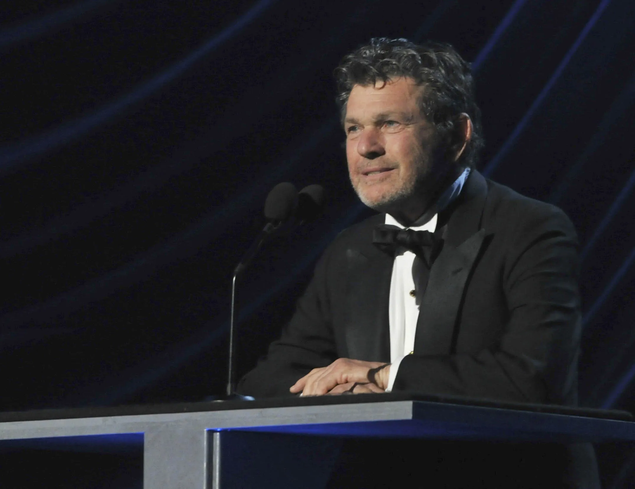 Rolling Stone publisher Jann Wenner speaks onstage during the 28th annual Rock &amp;&nbsp;Roll Hall of Fame induction ceremony in 2013.