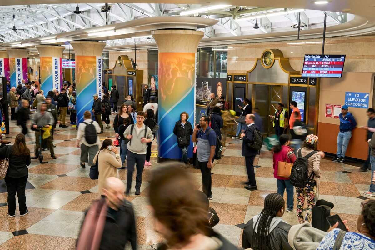 ブルームバーグのニュース記事「「マンハッタンの玄関口」ペン駅、2027年末までに大規模改修工事着工」の画像