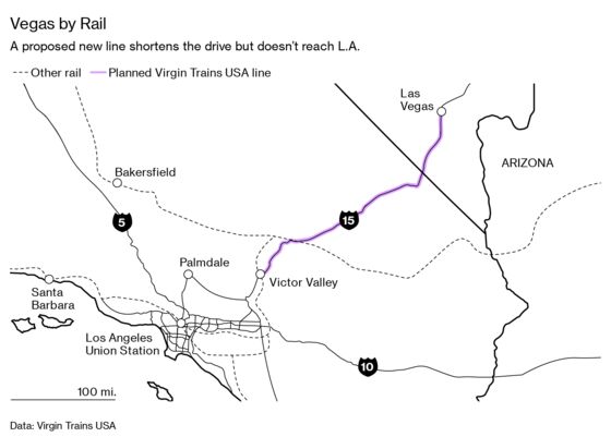 A Private Equity Firm Wants to Build a Train to Las Vegas
